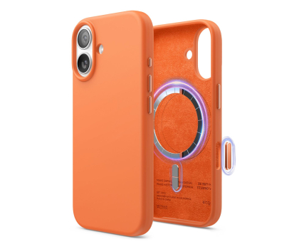 Etui do telefonów Elago Magsafe Silicon Case do iPhone 17 Orange ES17MSSC61-OR